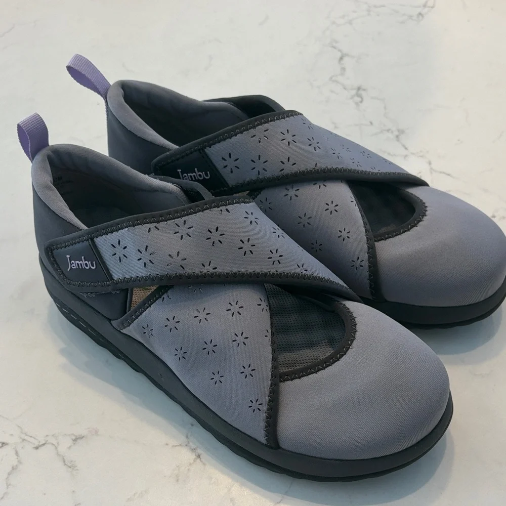 Jambu Womens Millie Vegan Slip‎ On Sneakers Shoes